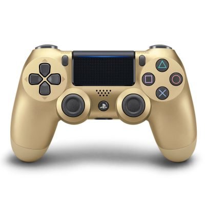 Controle Sony PlayStation 4 DualShock 4 Dourado