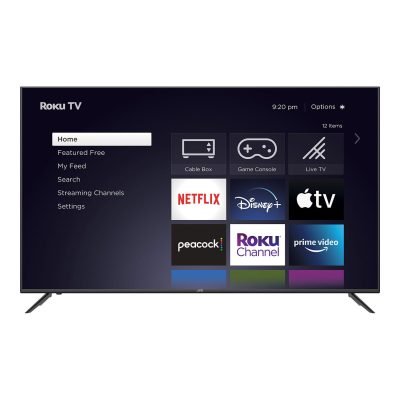 JVC 70 polegadas Classe 4K UHD 2160p Roku Smart TV